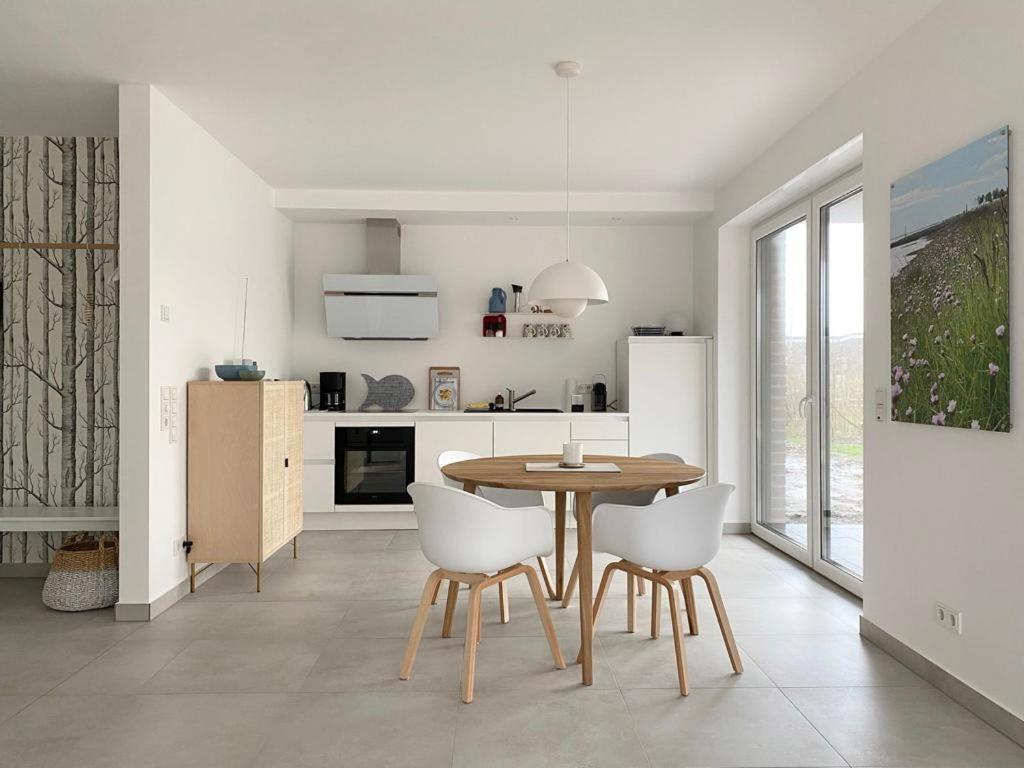בוטיאדינגן Ferienwohnung Hein Am Nordseedeich מראה חיצוני תמונה