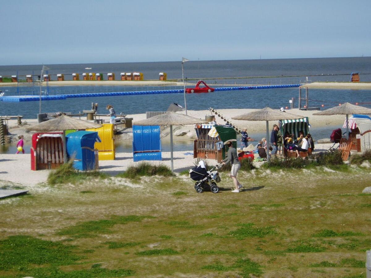 בוטיאדינגן Ferienwohnung Hein Am Nordseedeich מראה חיצוני תמונה